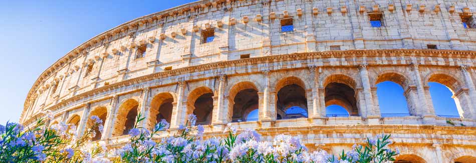 Städtereisen im Frühling: das Kolosseum in Rom