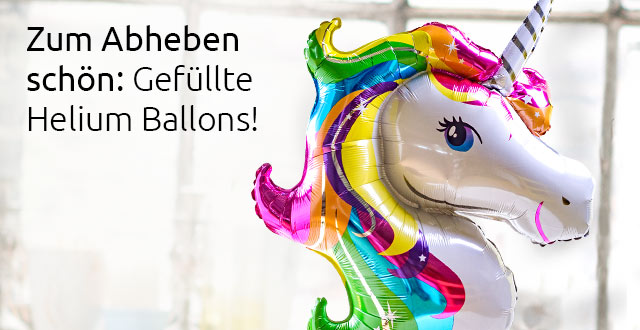 Jetzt Ihren Helium Ballon bei Valentins bestellen!