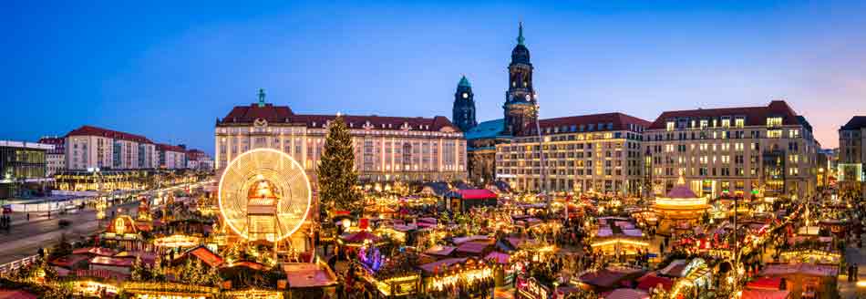 Weihnachtsmärkte in Deutschland: der Striezelmarkt in Dresden