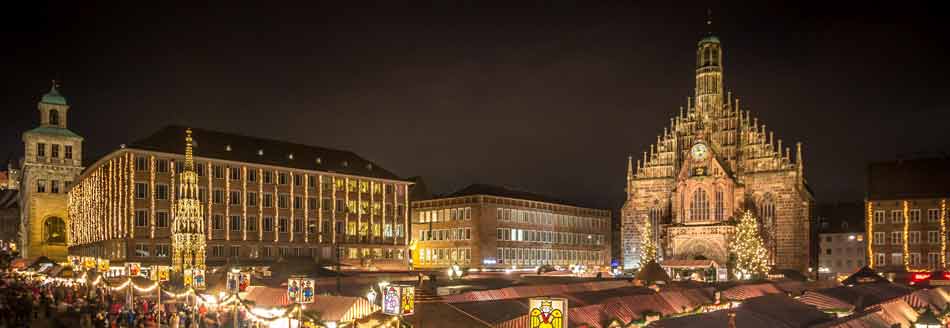 Weihnachtsmärkte in Deutschland: der Christkindlesmarkt in Nürnberg