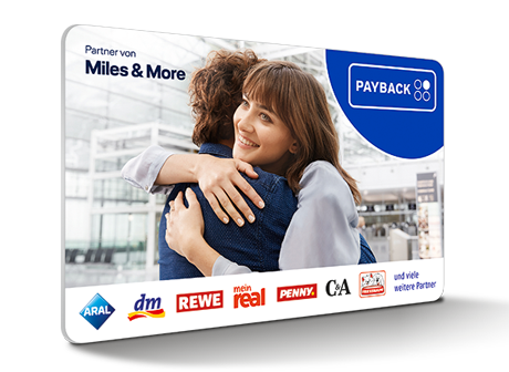 Jetzt die PAYBACK Lufthansa Miles & More Partnerkarte bestellen