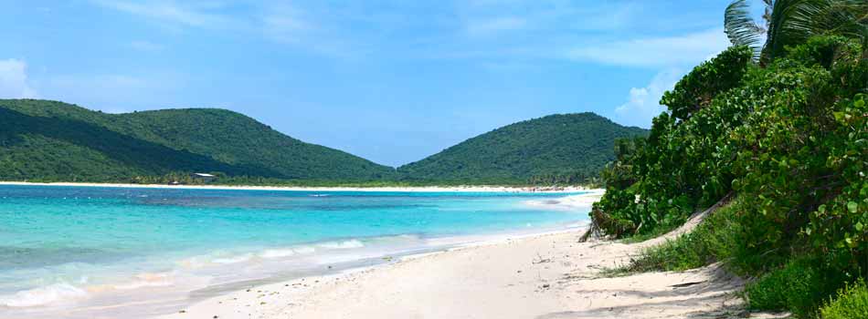 Der Flamenco Beach auf der Insel Culebra (Puerto Rico)