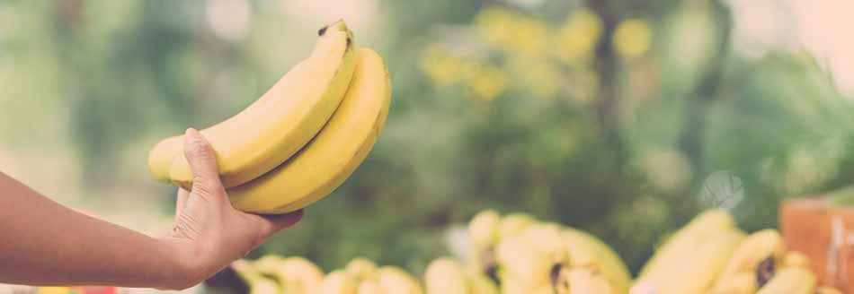 Warum sind Bananen im Supermarkt nass?