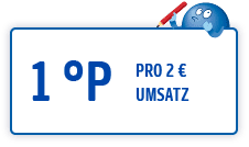 Mit PAYBACK punkten – 1 Punkte pro 2 € 
