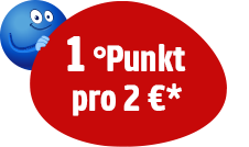 Jetzt bei Thalia einkaufen und 1 °Punkt pro 2 Euro Umsatz sichern