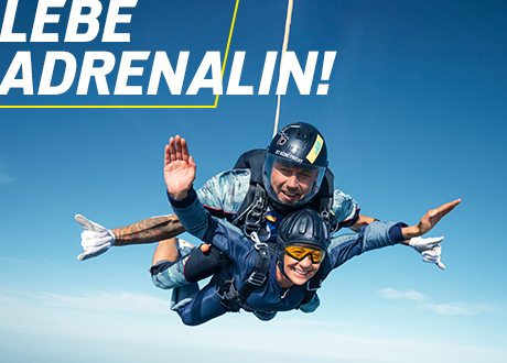 Jetzt mit Jochen Schweizer Adrenalin erleben