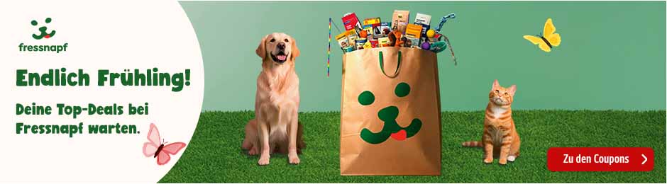 Jetzt exklusive Fressnapf Coupons sichern!