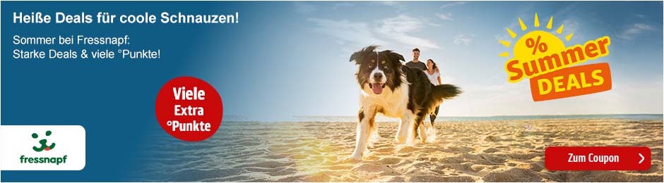 Sommer bei Fressnapf: Starke Deals & viele Punkte!