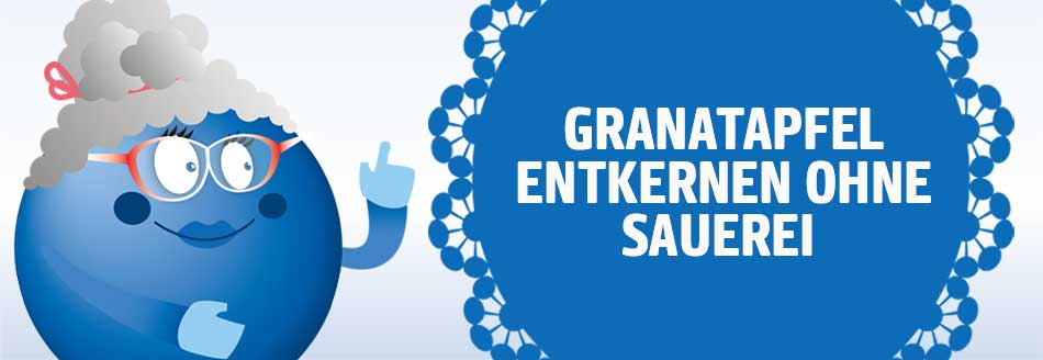Life-Hack: Granatapfel entkernen ohne Sauerei