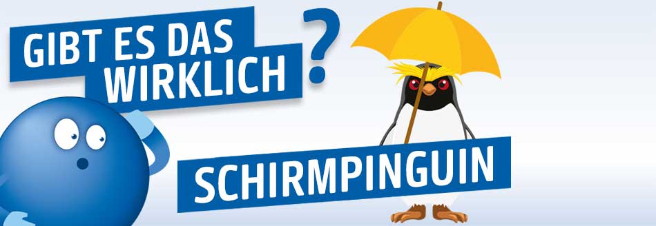 Gibt es den Schirmpinguin wirklich?