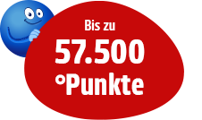 Bei Yello bis zu 57.500 Punkte sichern