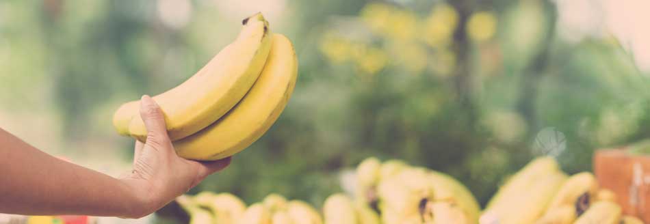 Warum sind Bananen im Supermarkt nass?