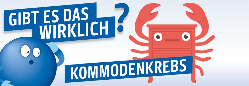 Gibt es den Kommodenkrebs wirklich?