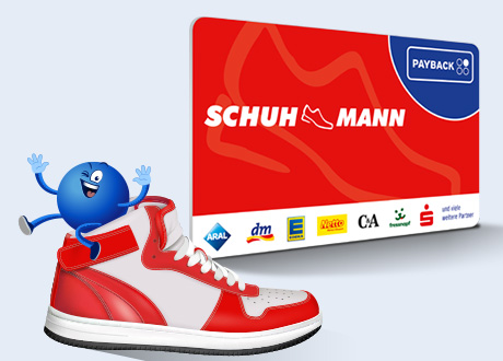 Jetzt mit der Schuh-Mann PAYBACK Karte Punkte sammeln