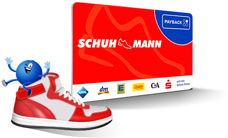 Jetzt mit der Schuh-Mann PAYBACK Karte Punkte sammeln