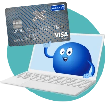 Registriere Dich zum Kartenservice der kostenlosen Flex Karte