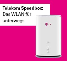 Telekom Speedbox: Das WLAN für unterwegs