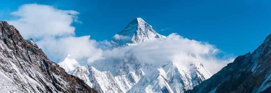 Unser Pointee ist am K2, dem zweithöchsten Berg der Welt