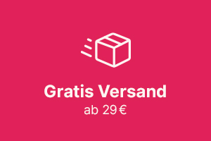 Gratisversand ab 29 € 