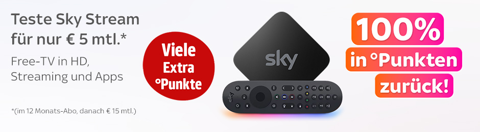 Das ganze Programm von Sky!