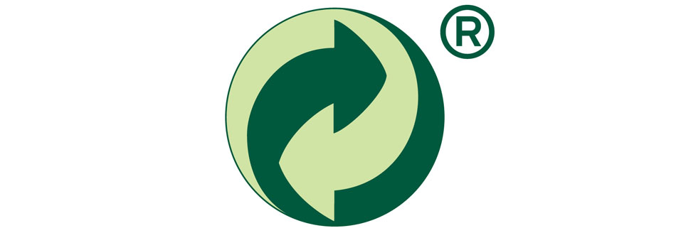 Das Symbol Grüner Punkt