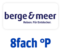 Jetzt bei berge und meer 8fach punkten. Zum Coupon hier klicken.