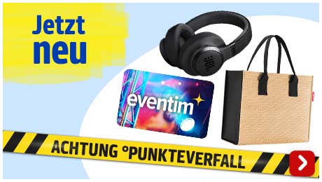 Entdecke neue Prämien und Gutscheine im Prämienshop. Jetzt Punkte einlösen.