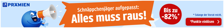 Schnäppchenjäger aufgepasst: Alles muss raus! Bis zu -82%. Solange der Vorrat reicht.