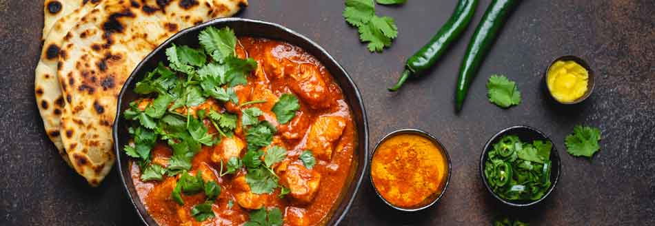 Scharfes Essen retten: indisches Curry mit Koriander