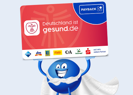 Jetzt die gesund.de PAYBACK Karte bestellen und über aktuelle Vorteile freuen