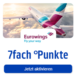 Bei Eurowings jetzt 7fach punkten. Hier Coupon aktivieren.