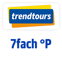 Jetzt bei trendtours 7fach °Punkte. Hier Coupon aktivieren.