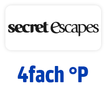 Jetzt bei secret escapes 4fach °Punkte. Hier Coupon aktivieren.