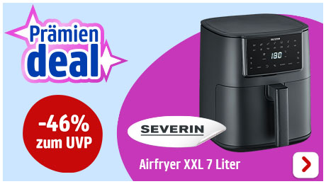 PAYBACK Prämien: SEVERIN Airfryer 46% zum UVP reduziert. Jetzt Punkte einlösen