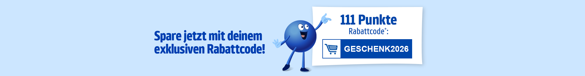 PAYBACK Prämienshop: 111 Punkte Rabatt auf deine nächste Prämienbestellung.