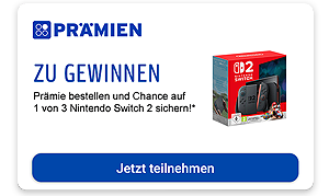 Jetzt Coupon aktivieren und Chance auf 1 von 3 Nintendo Switch 2 sichern!