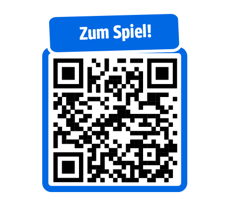 QR Code scannen und zum Spiel gelangen!