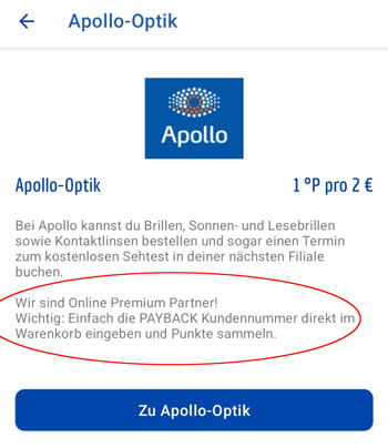 PAYBACK: Online-Shopping bei Online-Premium-Partnern