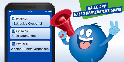 PAYBACK: Punkte maximal mit Benachrichtigungen in der App