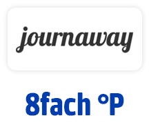 Jetzt bei Journaway 8fach °Punkte. Hier Coupon aktivieren.