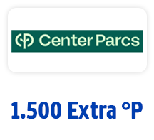 Jetzt bei Center Parcs 1500 Extra-Punkte. Hier Coupon aktivieren.