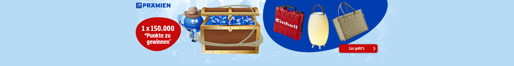 PAYBACK Prämien: 150000 Punkte zu gewinnen. Jetzt Coupon aktivieren.