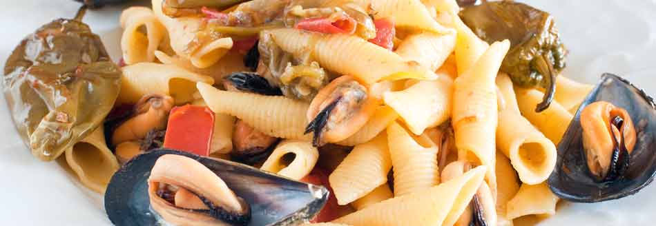 Garganelli mit Muscheln