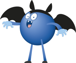 Ein Pointee im Halloween-Kostüm