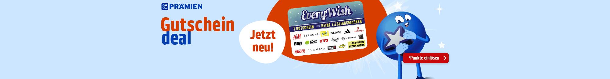 PAYBACK Prämien: Jetzt neu EveryWish Gutscheine