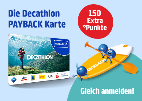 Die DECATHLON PAYBACK Karte