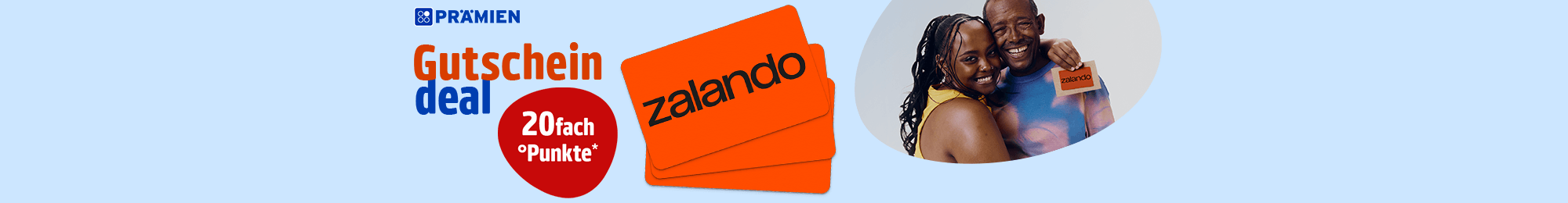 PAYBACK Prämien: Sichere dir jetzt 20fach Punkte auf zalando Gutscheine.