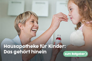 Hausapotheke für Kinder: Das gehört hinein