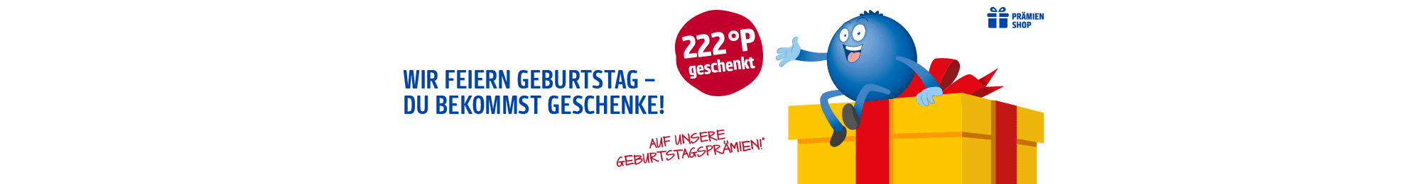 PAYBACK Prämienshop Geburtstag