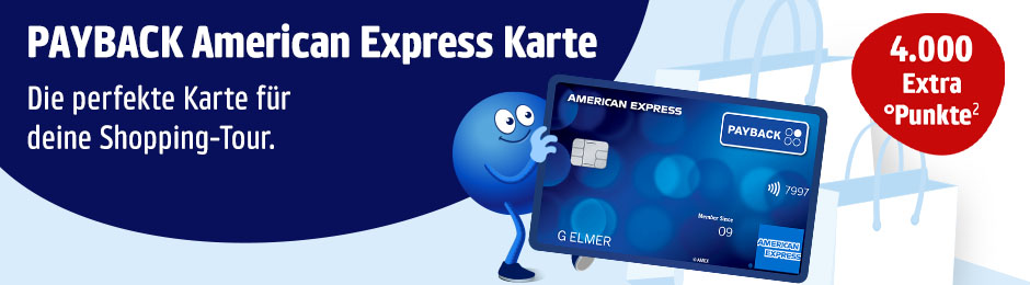 American Express: Die perfekte Karte für deine Shopping-Tour.